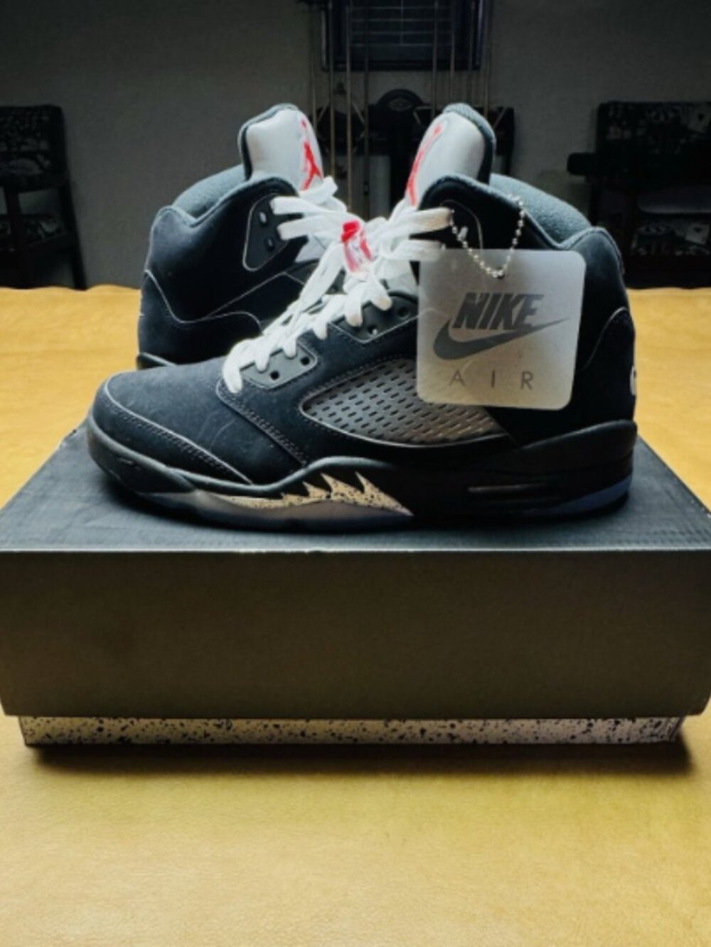 Jordan 5 Black Metallic Reimagined 2025 Men’s